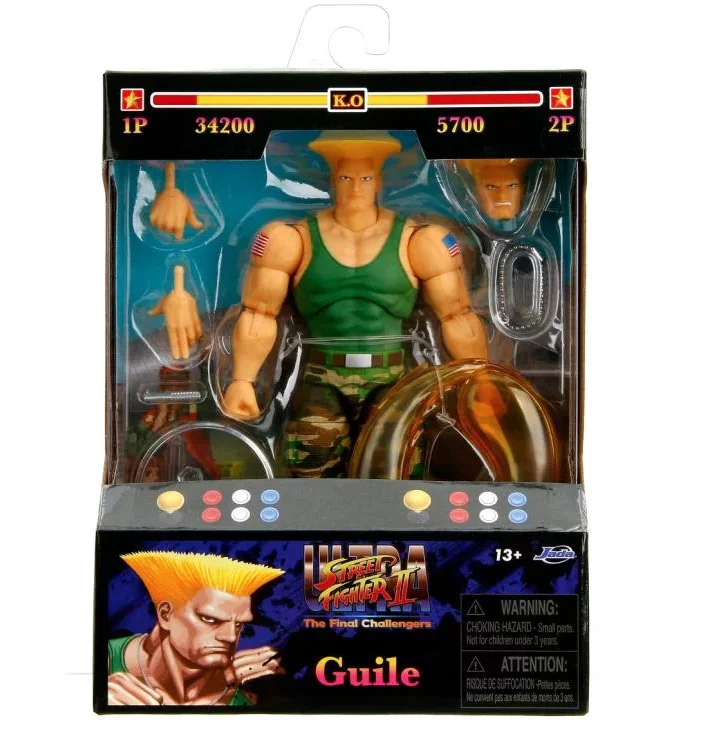 Ultra Street Fighter II: The Final Challengers Action Figure 1/12 Guile 15 Cm
