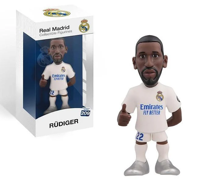 Real Madrid Antonio Rudiger Minix figure 12cm