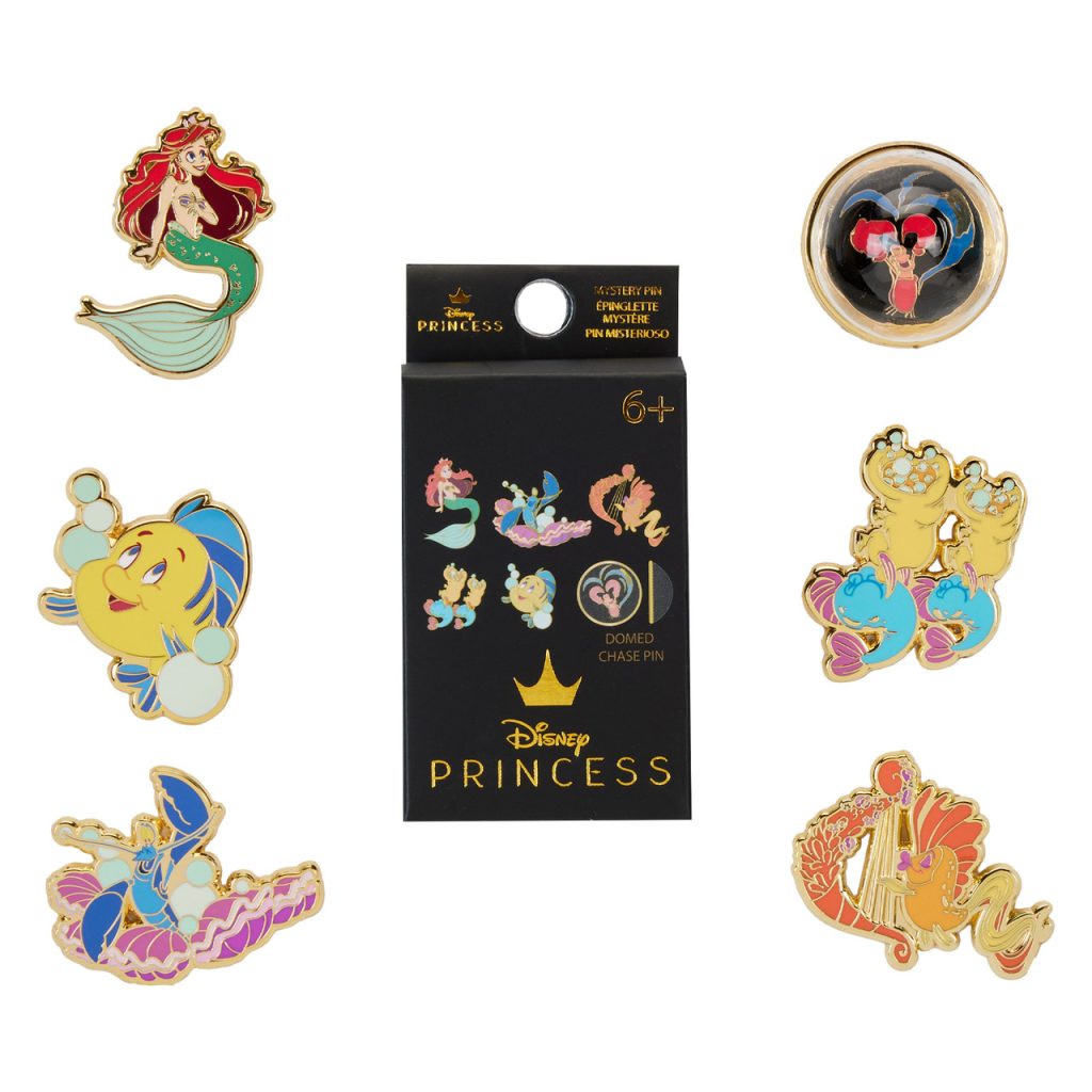 Loungefly Disney The Little Mermaid 35Th Anniversary - Life Is The Bubbles Mystery Box Pins