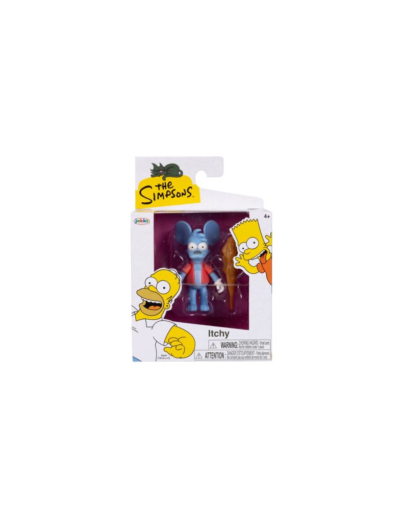 The Simpsons Wave 2- Scratchy (6 cm) The Simpsons Jakks Pacific