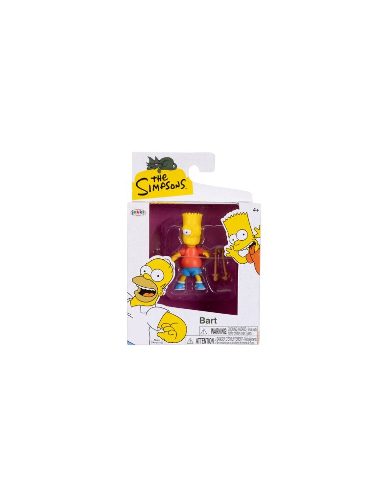 The Simpsons Wave 2- Bart (6 cm) The Simpsons Jakks Pacific