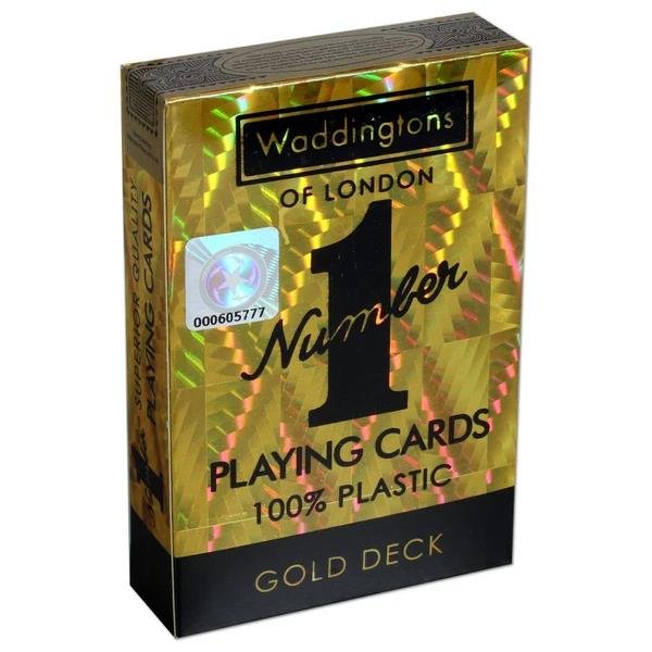 Waddingtons No.1 GOLD Playing Cards