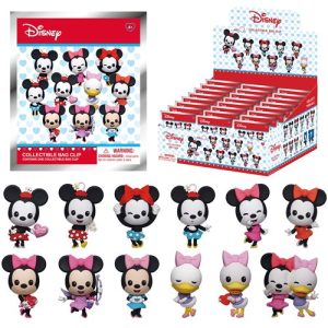 Disney -Φιγούρα Minnie 3D Foam Bag Clip Μπρελόκ (Τυχαίο Περιεχόμενο)