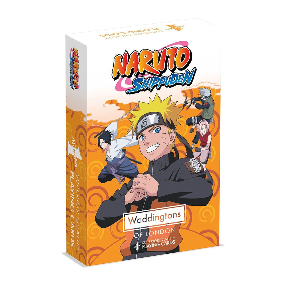 Waddingtons No.1 Naruto Shippuden Playing Cards
