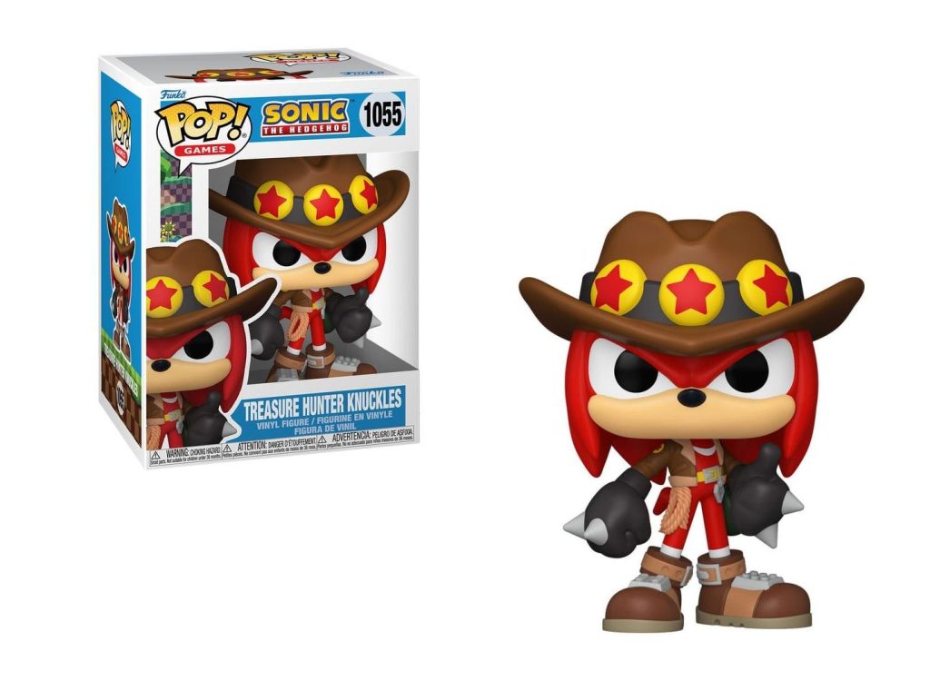 Φιγούρα Funko POP! Sonic the Hedgehog - Treasure Hunter Knuckles #1055