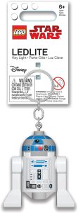 Star Wars: LEGO Star Light-R2-D2-2 Keychain -Μπρελόκ με Φακό Led