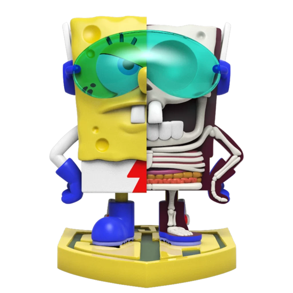 Freenys Hidden Dissectibles Spongebob Squarepants Series 04 (Super Edition) Mightyjaxx - Τυχαία Φιγούρα
