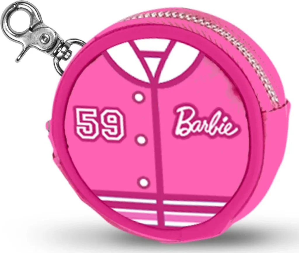 Πορτοφόλι παιδικό Barbie Pink Cookie Coin Purse Barbie Varsity