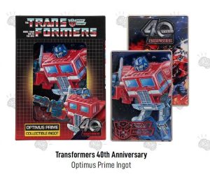 TRANSFORMERS - 40th Anniversary - Autobots - Limited Edition Ingot