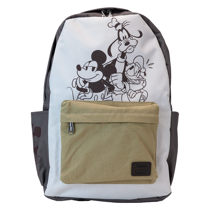 Loungefly Disney Mickey and friends Nylon Canvas Backpack