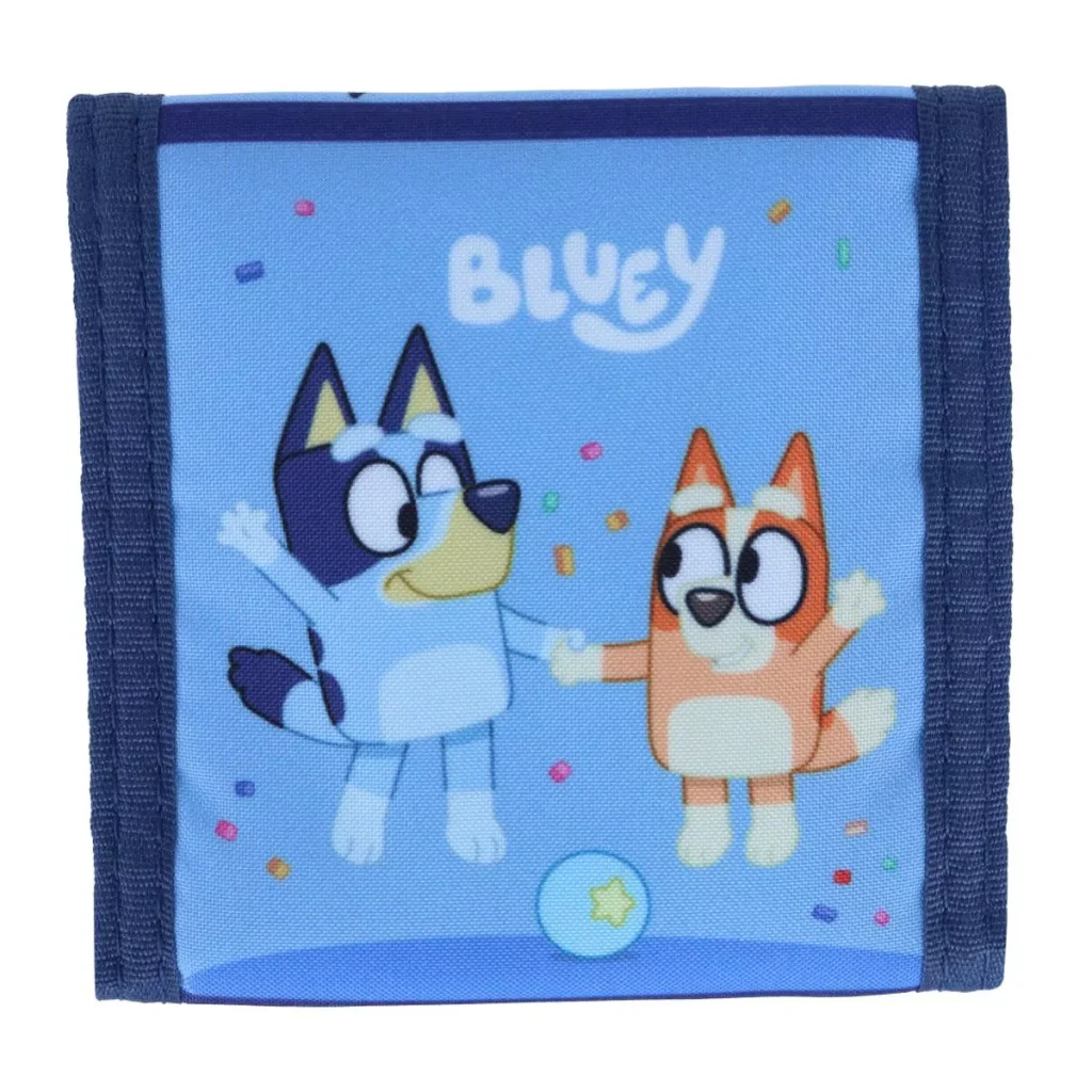 Πορτοφόλι παιδικό Bluey Wallet Black Bluey Best Friends