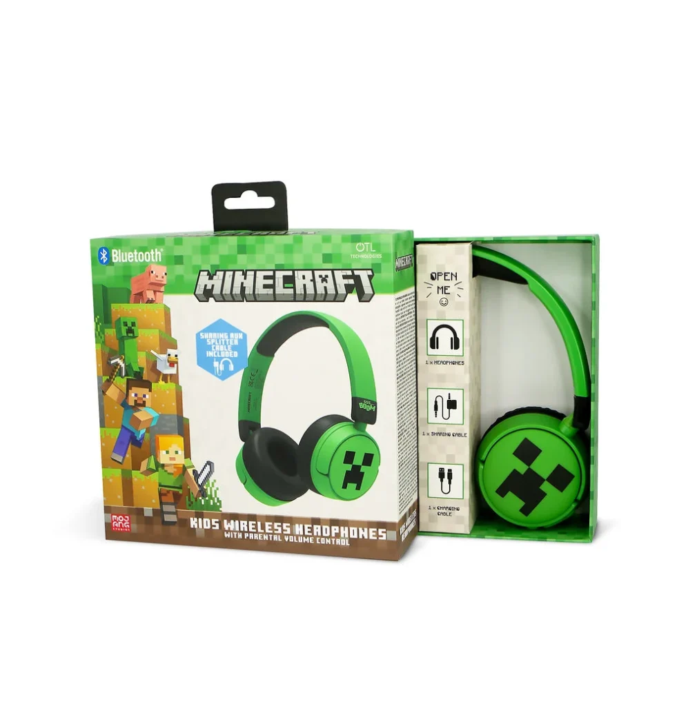 Minecraft - Junior Wireless Headphone - Creeper
