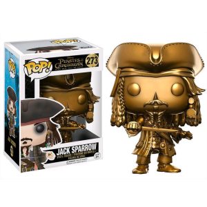 Φιγούρα Funko Pop Disney: Pirates Of The Caribbean – Jack Sparrow GOLD - Exclusive #273
