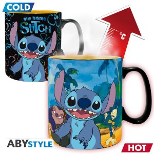 Disney - Lilo & Stitch Heat Change Κεραμική Κούπα (460ml)