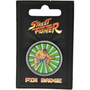 Enamel Pin Badge – Capcom (E Honda)