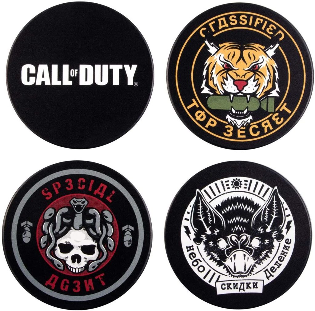 Gaya Games: Call of Duty - Badges (Cold War) Σετ Σουβέρ (4 τμχ)