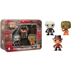 Funko Horror Pocket POP! Freddy, Jason, Sam Vinyl Mini Figure Tin 3-Pack #11