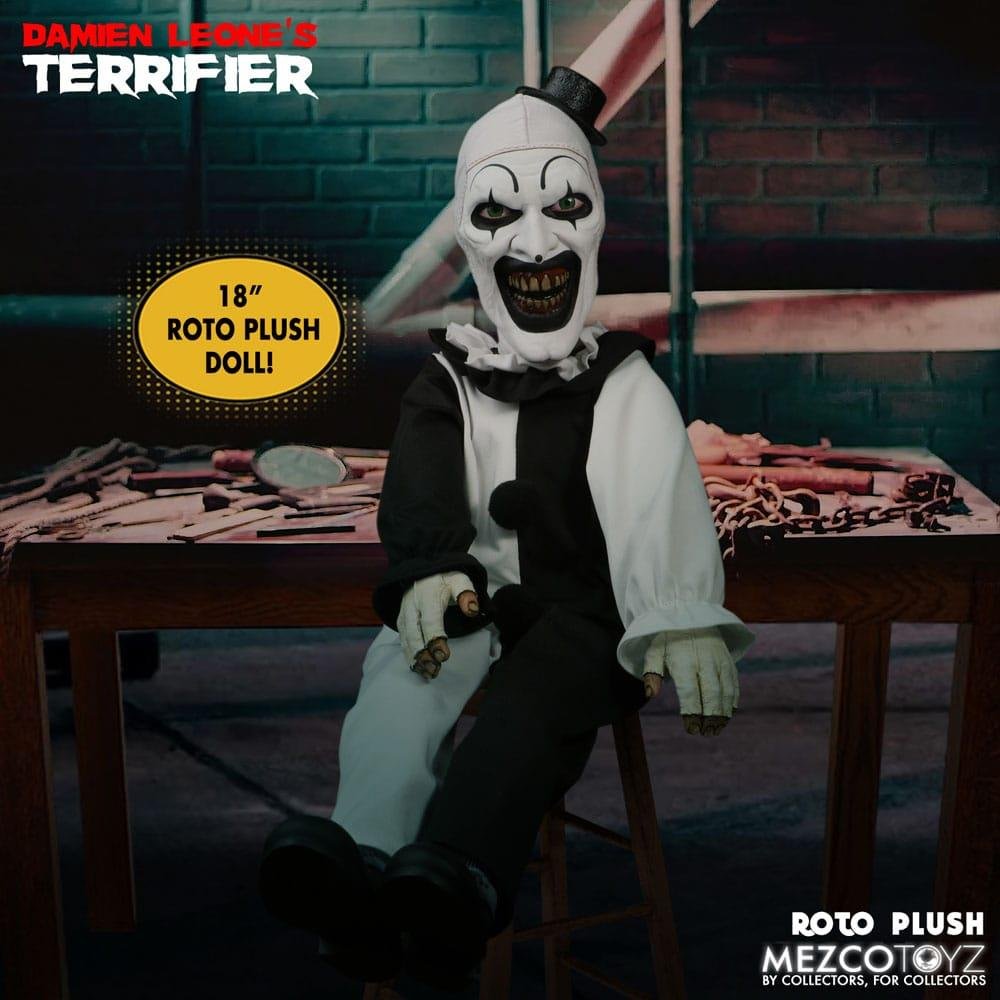 Terrifier - The Clown Roto Doll (46cm)