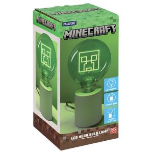 Paladone - Minecraft: Creeper Neon Bulb Lamp