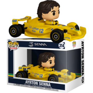 Φιγούρα Funko Pop! F1: Formula 1 - Ayrton Senna with Lotus Race Car Pop! Rides Vinyl Figure