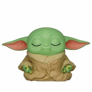 Star Wars: Star Wars The Mandalorian Grogu Meditating PVC Bank