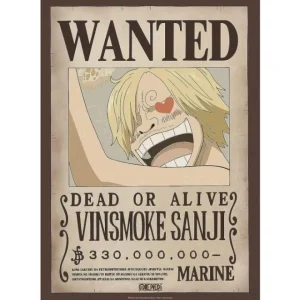 Αφίσα One Piece - Wanted Sanji (52x38cm)