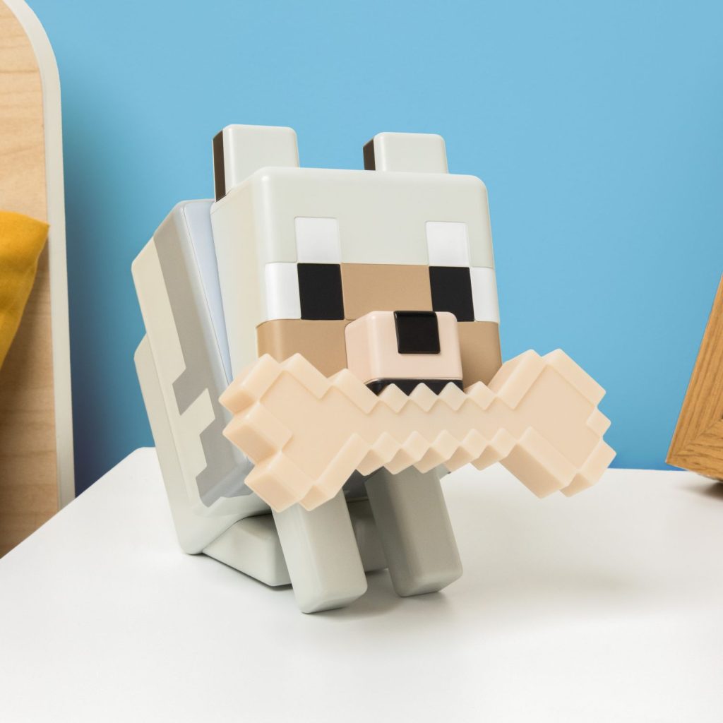 Paladone: MINECRAFT - Wolf - GloBuddies Light