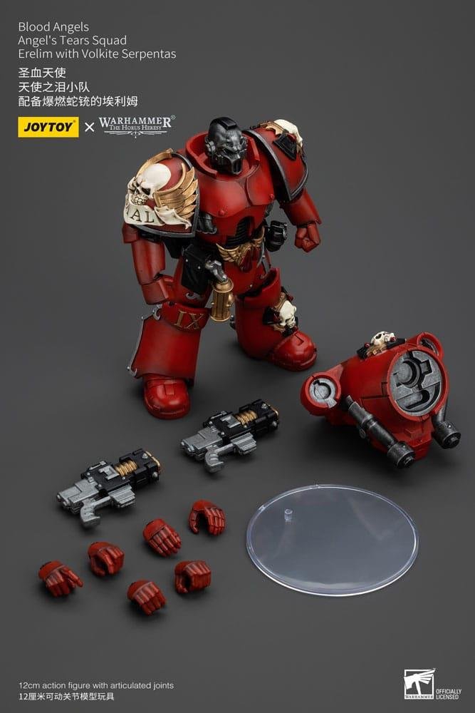 Warhammer The Horus Heresy - Blood Angels Angel's Tears SquadErelim with Volkite Serpentas 1/18 (12cm)
