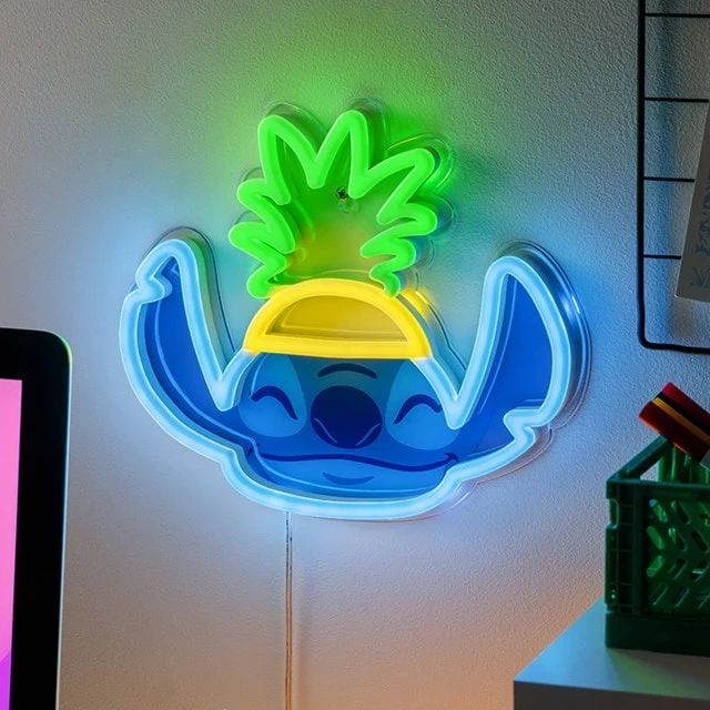 Paladone Disney: Lilo & Stitch - Stitch Lampada Wall Mountable LED Neon Light