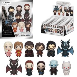 Monogram Φιγούρα μπρελόκ: Game of Thrones 3D Foam Bag Clip - Random Pack