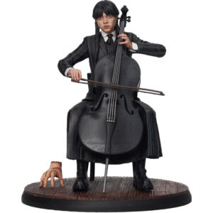 Sd Toys: Wednesday Addams with cello and thing statue figure