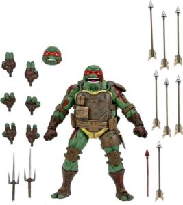 NECA:Ninja Turtles Teenage Mutant Ultimate First To Fall Raphael figure 18cm