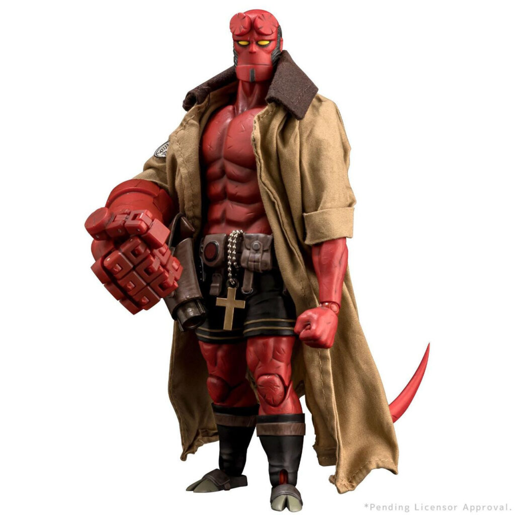 1000toys Action Figure:Hellboy 1/12 Hellboy 30th Anniversary Edition 19 cm