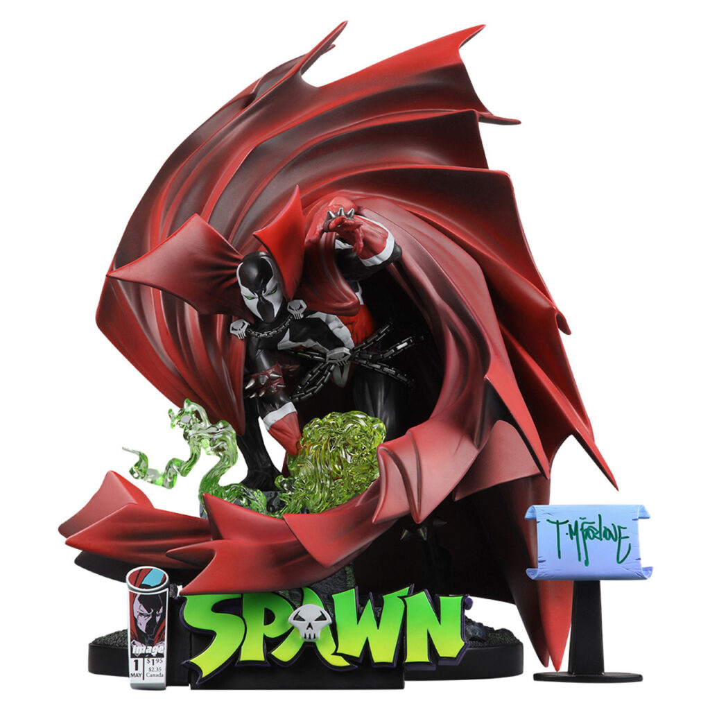 McFarlane Toys Spawn: Black & White & Red All Over Resin Statue