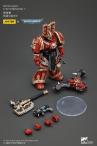 Joy Toy brings Warhammer 40k to life with this new series of 1/18 scale figures. Each figure includes interchangeable hands and weapon accessories. Product Features: - 13 cm tall - 1/18 Scale - Made of plastic - Based on Warhammer 40K - Highly detailed