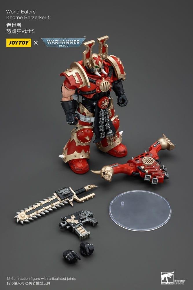 Warhammer 40000 - World Eaters Khorne Berzerker 5 1/18 Action Figure (13cm)