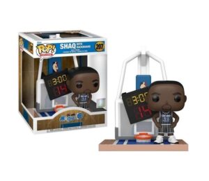 Funko Pop! Deluxe NBA Basketball:Orlando Magic- Shaq with Backboard, Super Sized Vinyl Figure #207