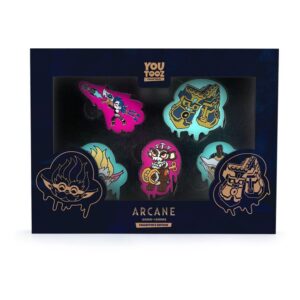 YouTooz: Arcane - Enamel Σετ Καρφίτσες