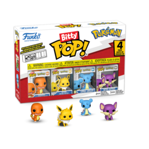 Φιγούρα: Funko Bitty POP! Pokemon - Charmander, Jolteon, Larpas, Rattata 4-Pack