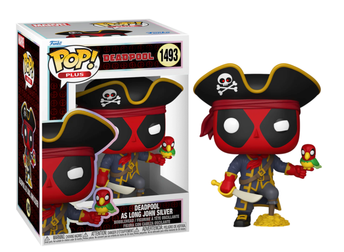Φιγούρα Funko POP Plus! Marvel: Deadpool – Deadpool as Long John Silver #1493