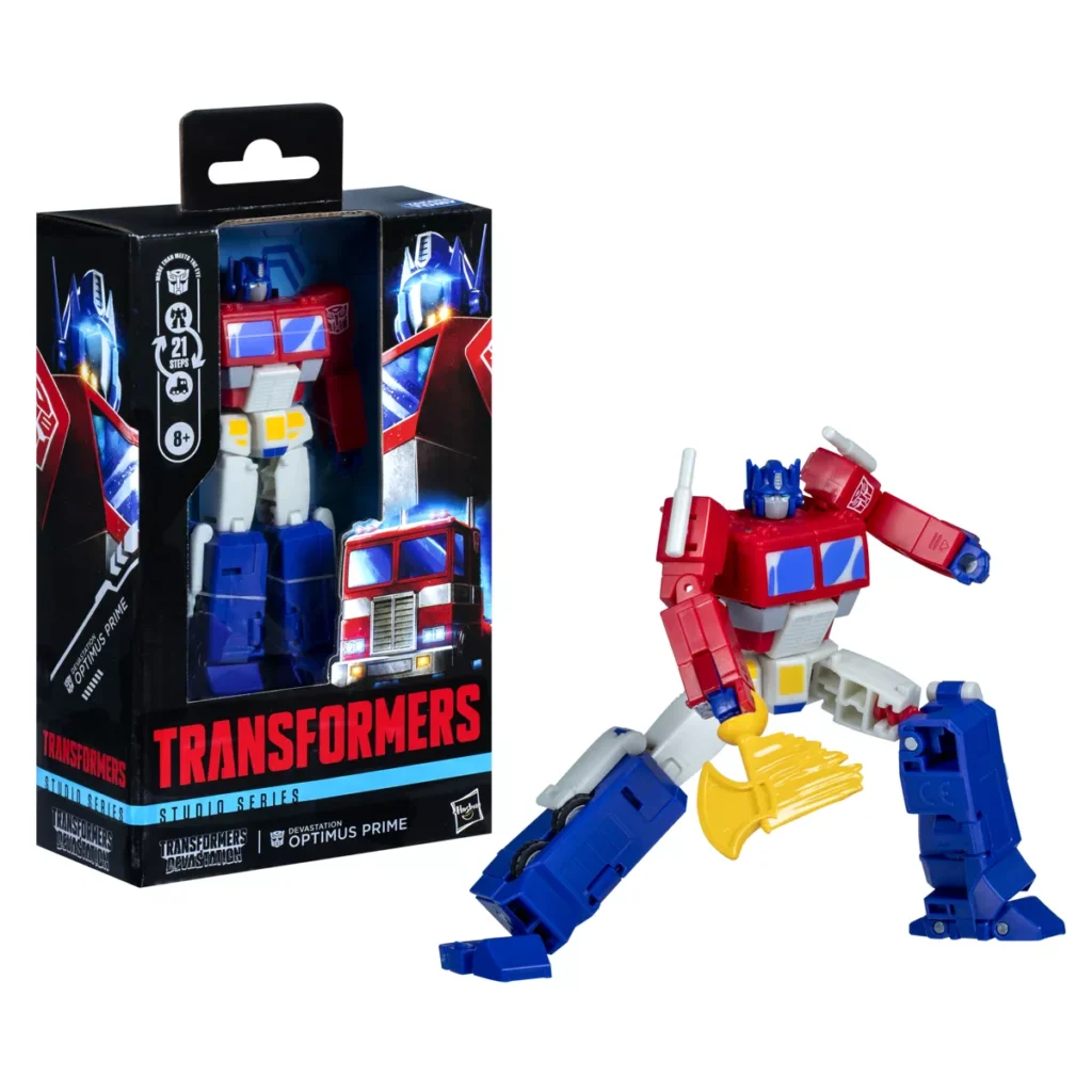 Hasbro Transformers Studio Series Deluxe Class Transformers Devastation Optimus Prime Action Figure