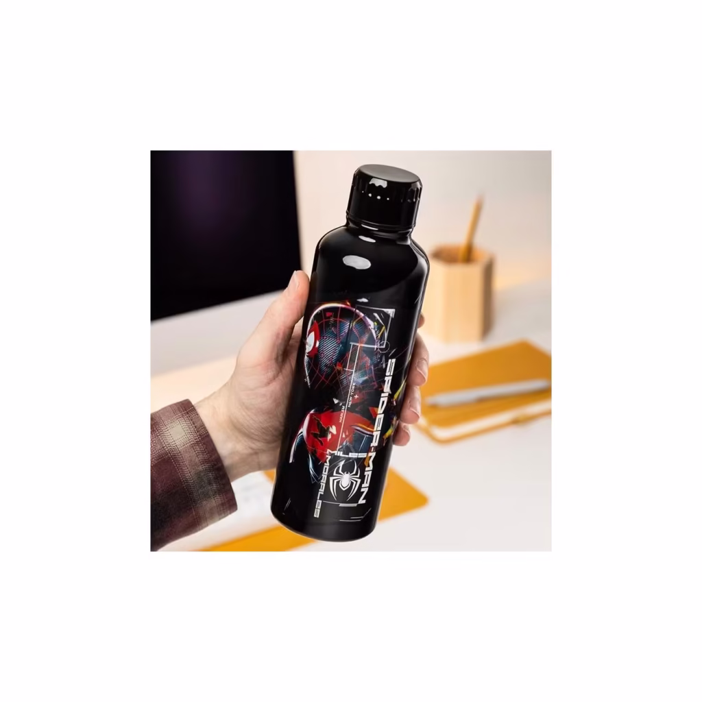 Paladone Marvel Avengers Marvel: Spider-Man - Miles Morales Μεταλλικό Παιδικό Παγούρι