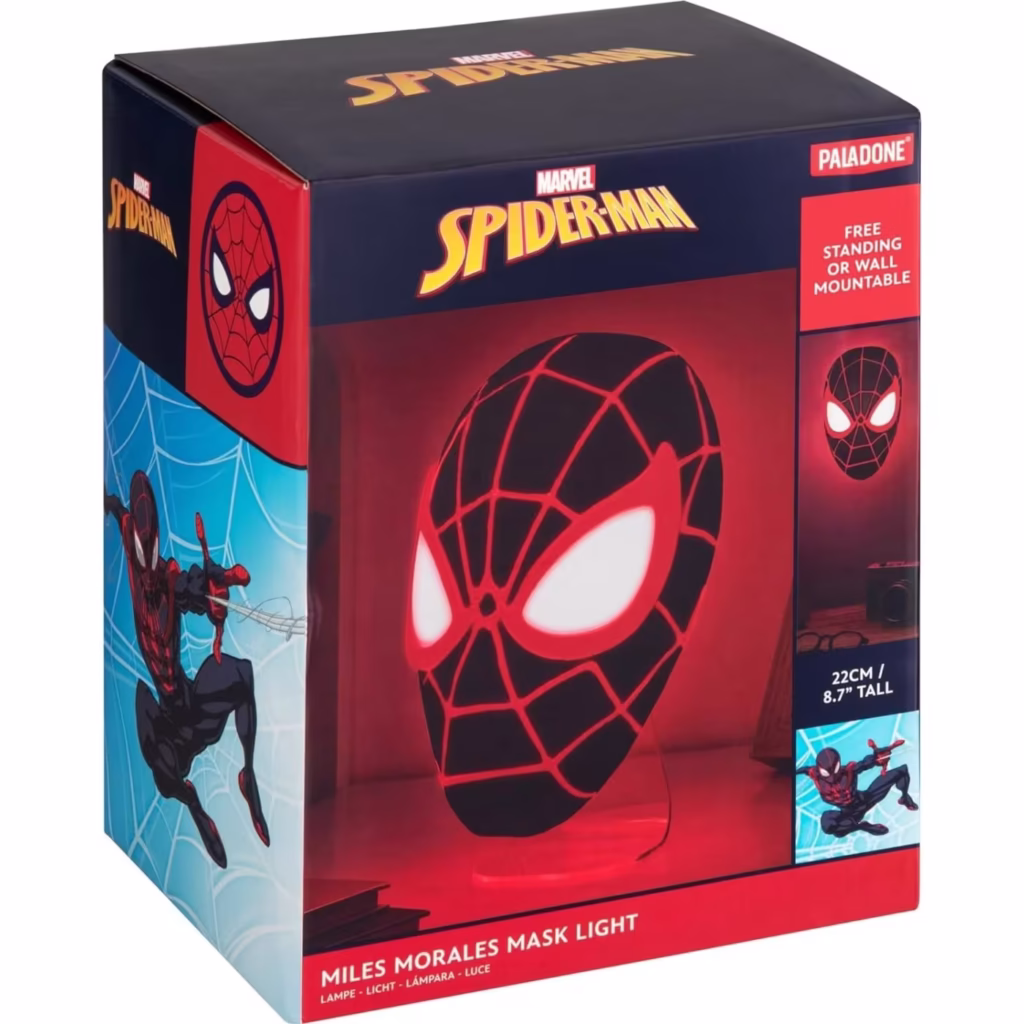 Paladone Marvel Spiderman - Miles Morales Mask Παιδικό Φωτιστικό