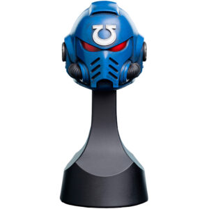WETA Workshop Mini Prop Replica - Warhammer 40,000 - Ultramarines Miniature Helmet