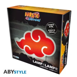Abystyle Naruto Shippuden Lamp of the Akatsuki Cloud, size approx.24cm.