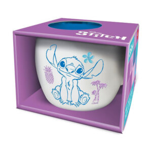 Stor: Stitch Drawing – Young Adult Globe Mug In Gift Box (385ml)