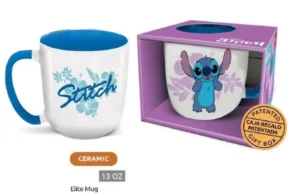 Stor:Disney: Lilo & Stitch - Stitch Flower Κεραμική Κούπα (385ml)