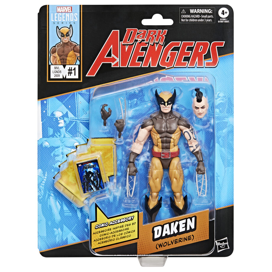 Hasbro Collectibles-Marvel Legends Dark Avengers Daken Wolverine figure 15cm