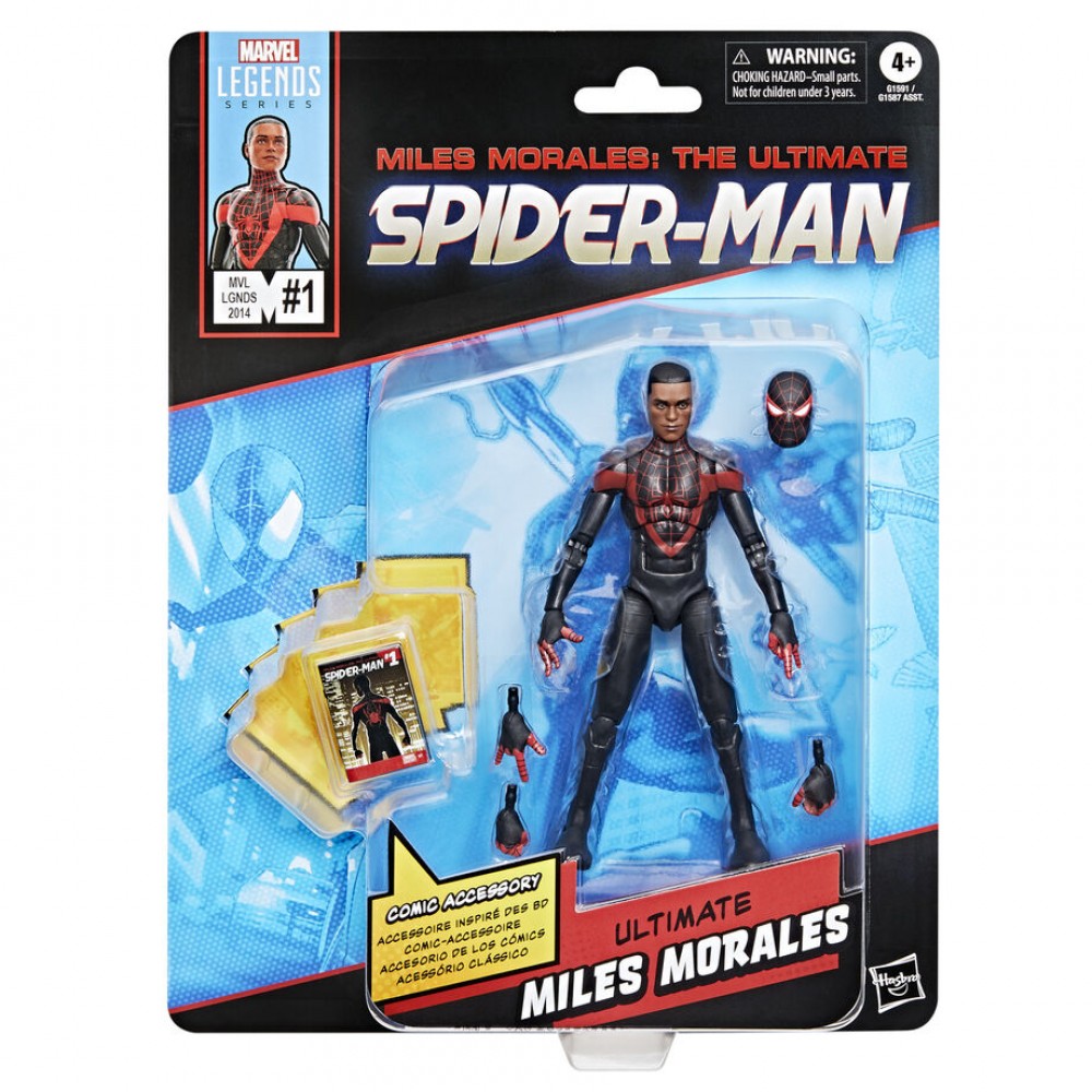 Hasbro Collectibles-Marvel Legends Spider-Man Miles Morales Ultimate figure 15cm