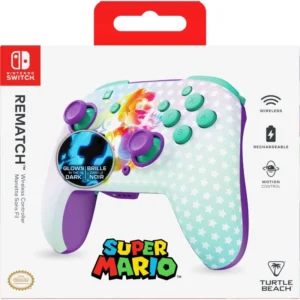 Turtle Beach: Rematch - Wireless Controller Super Mario Invincible (Glows in the dark) [For Switch]